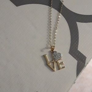 Love heart necklace